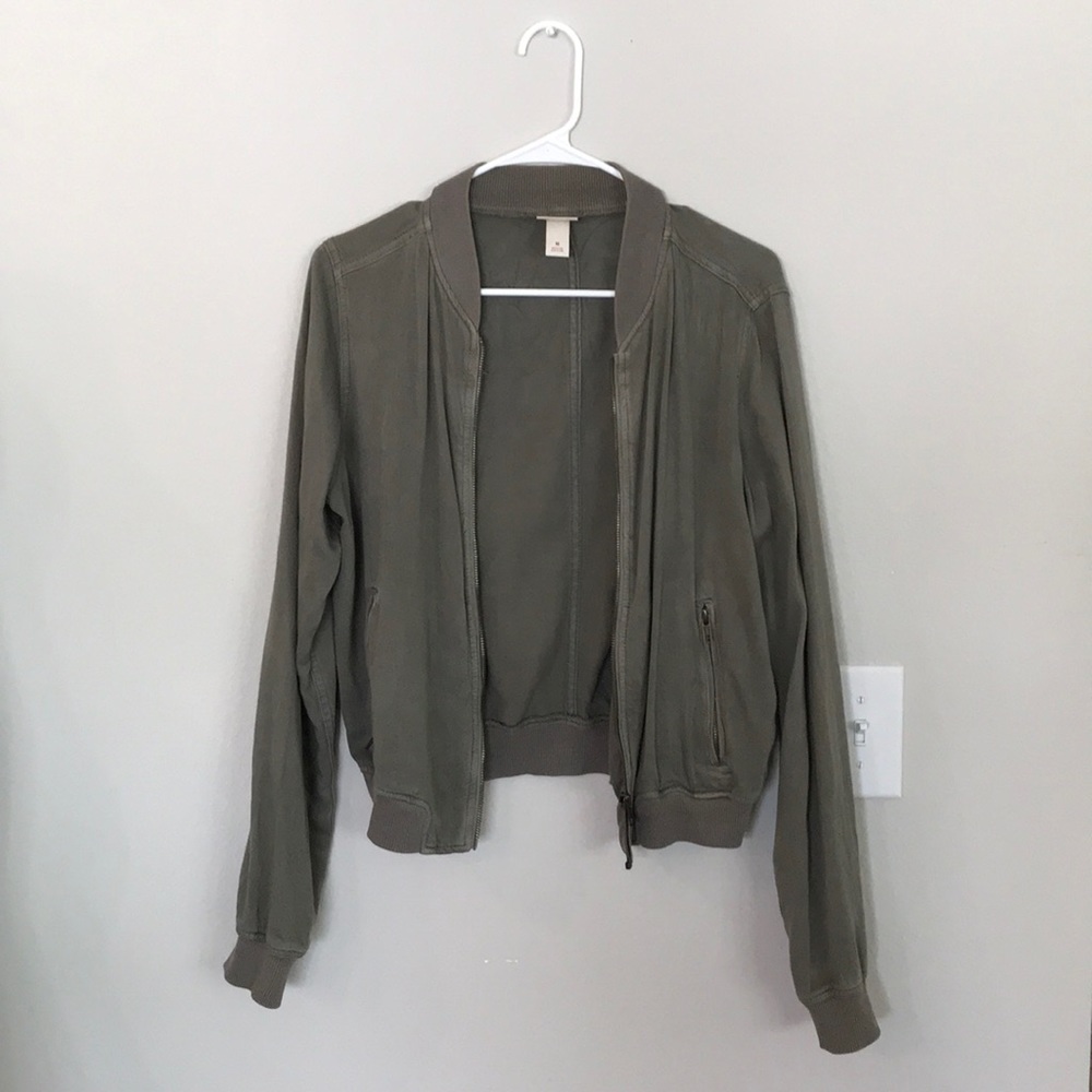 Olive green jacket